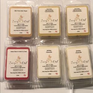 6 unused Sassy Girl Aroma Clam shells